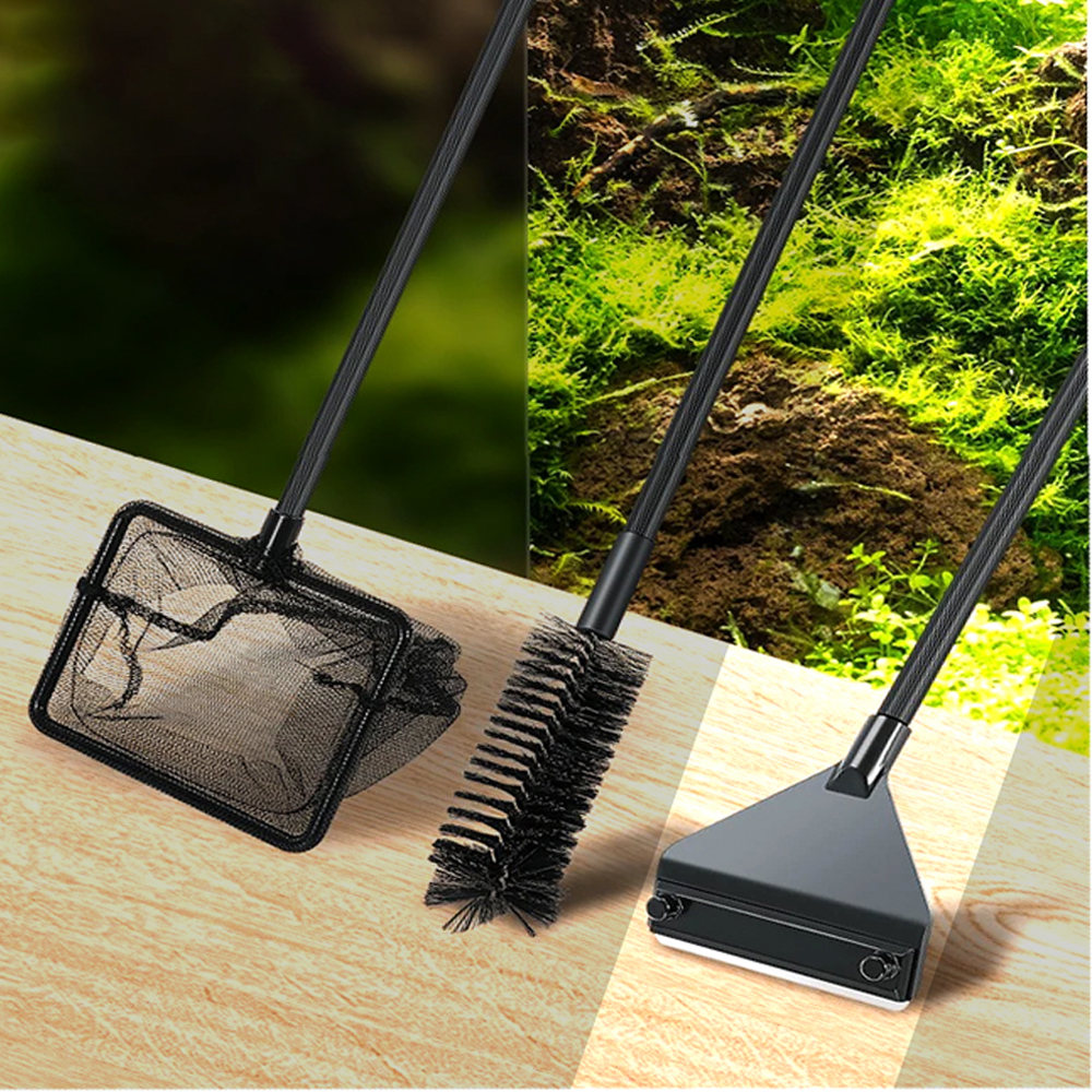 Planted Aquarium Tools - Aquarium Algae Remover Aluminum Alloy Stainless