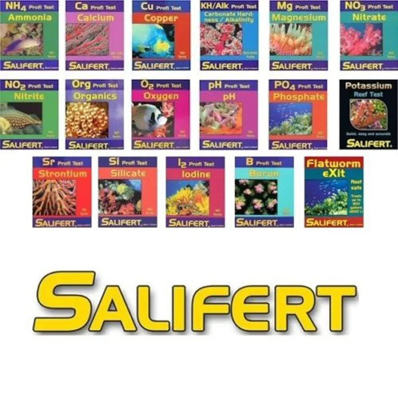 Planted Aquarium Fertilizer - Salifert Test kit Ca calcium Cu