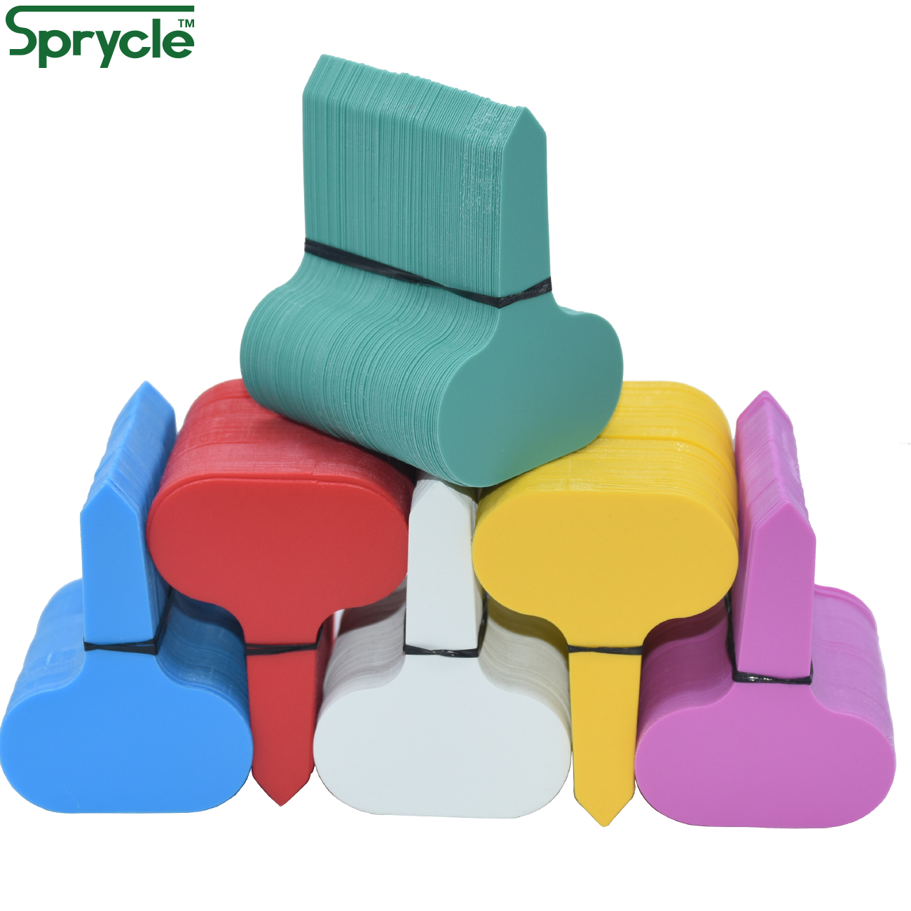 Tissue Culture Plant - SPRYCLE 50PCS 50*70MM Colorful Plant Markers