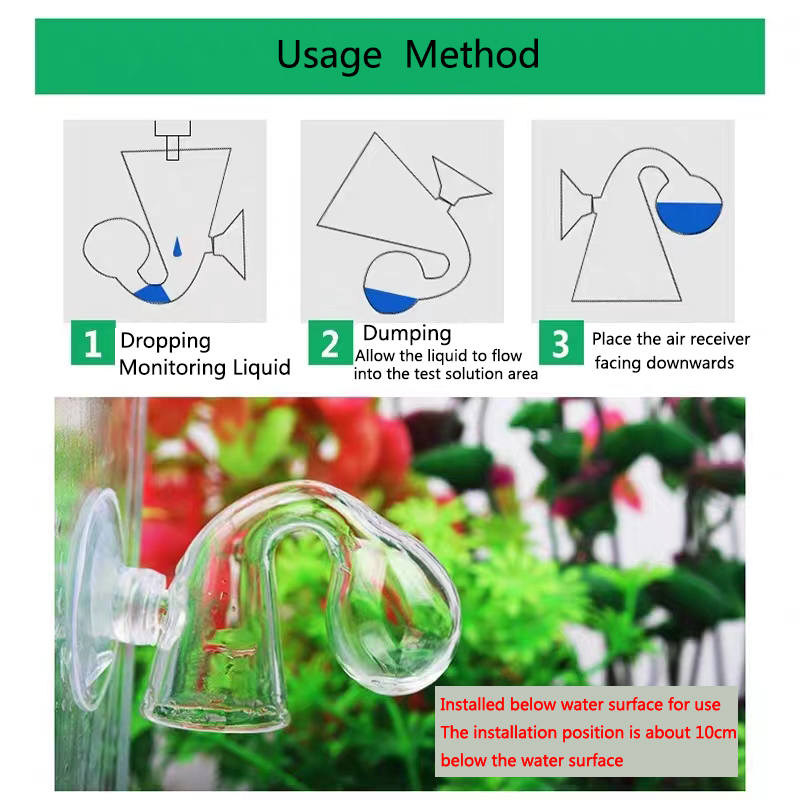 Glass Aquarium CO2 Indicator F - Planted Aquarium Co2 System avis et prix