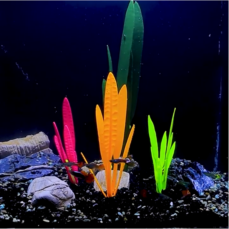 Simulated Silicone Water Plant - Aquarium Plant Yellowing avis et prix