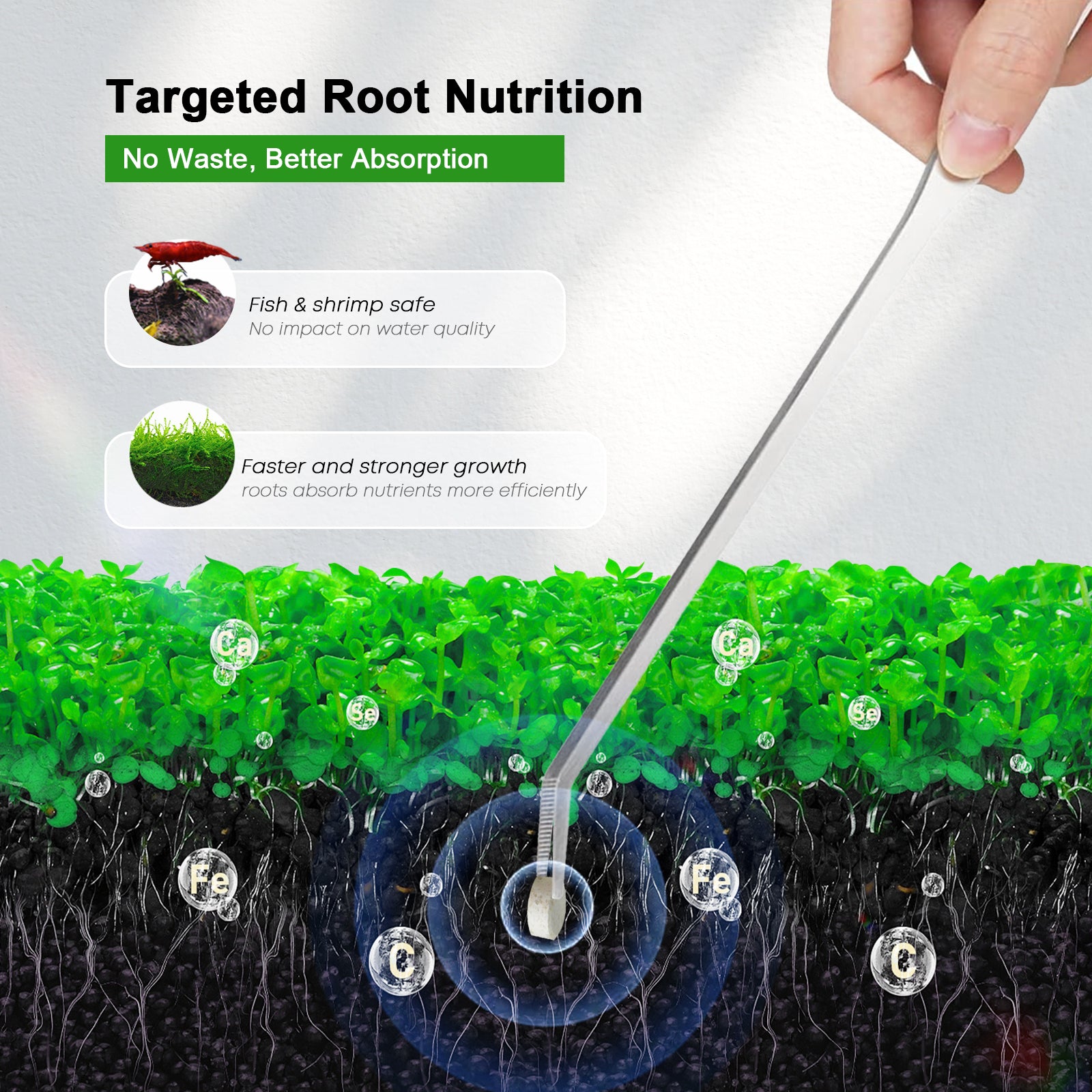 FZONE Aquarium Root Tabs Plant - Aquarium Plant Root Fertilizer avis et prix