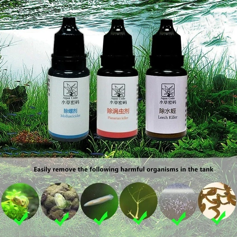 10ml Planaria Worm Killer Fung - Planted Aquarium Fertilizer avis et prix