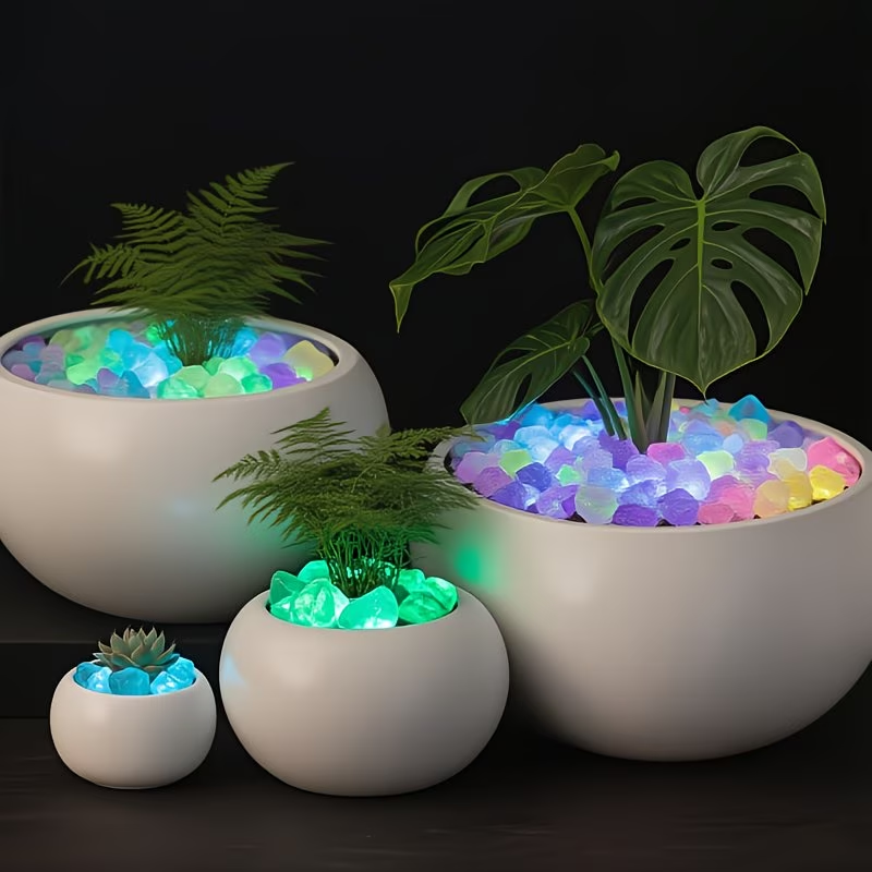 300PCS Luminous Pebble Set,0.9 - Aquarium Plant Growth avis et prix