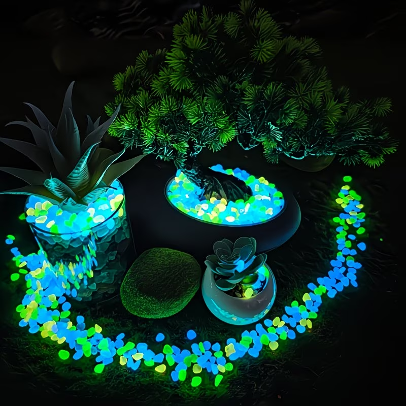 300PCS Luminous Pebble Set,0.9 - Aquarium Plant Growth avis et prix