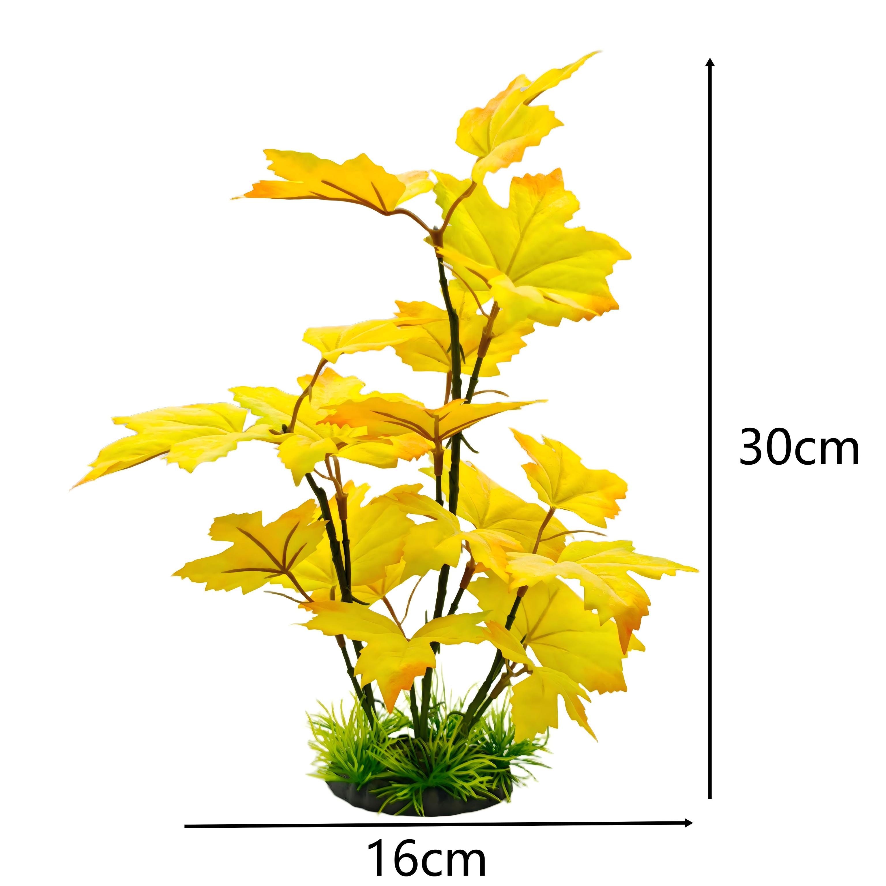 Artificial Leaves 30cm Aquariu - Aquarium Plant Yellowing avis et prix