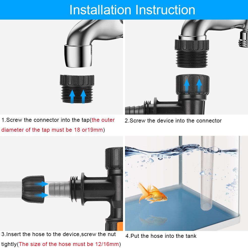 Bucket-Free Aquarium Water Cha - Planted Aquarium Tools avis et prix