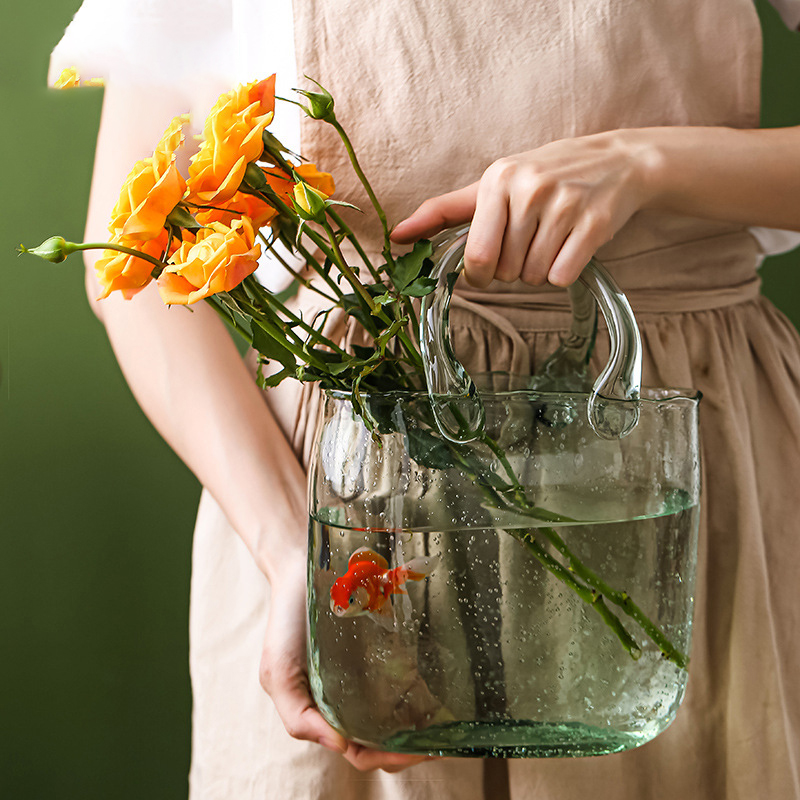 Nordic Tabletop Glass Flower V - Planted Aquarium Jar avis et prix