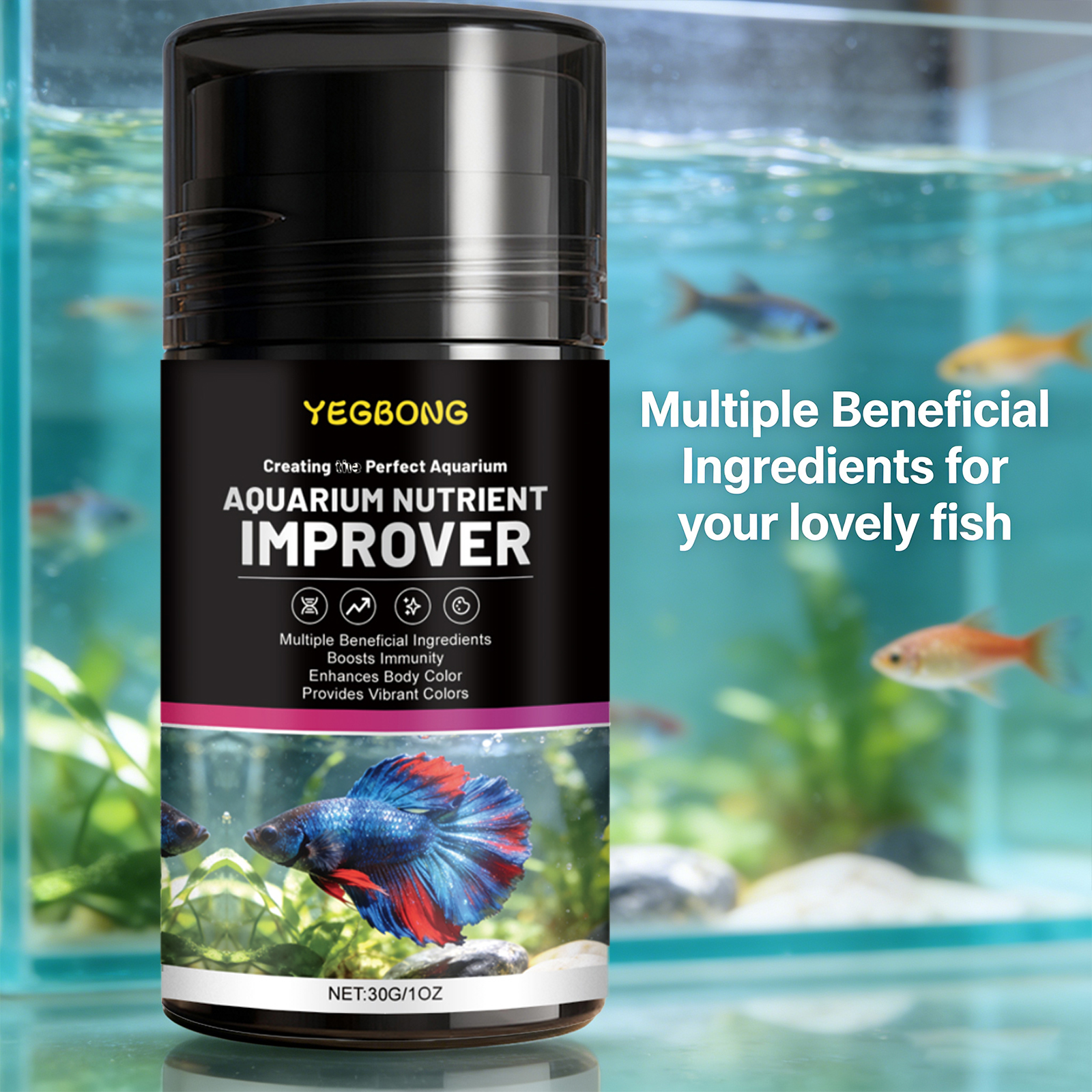 Aquarium Nutrient Improver Pro - Planted Aquarium Fertilizer avis et prix