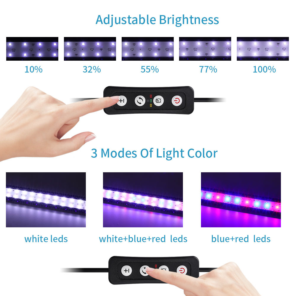Adjustable Brightness of Fish  - Aquarium Plant Grow Light avis et prix