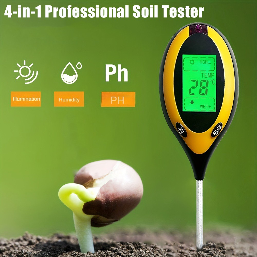 Soil PH Tester 4 in 1 PH Soil  - Tissue Culture Plant avis et prix