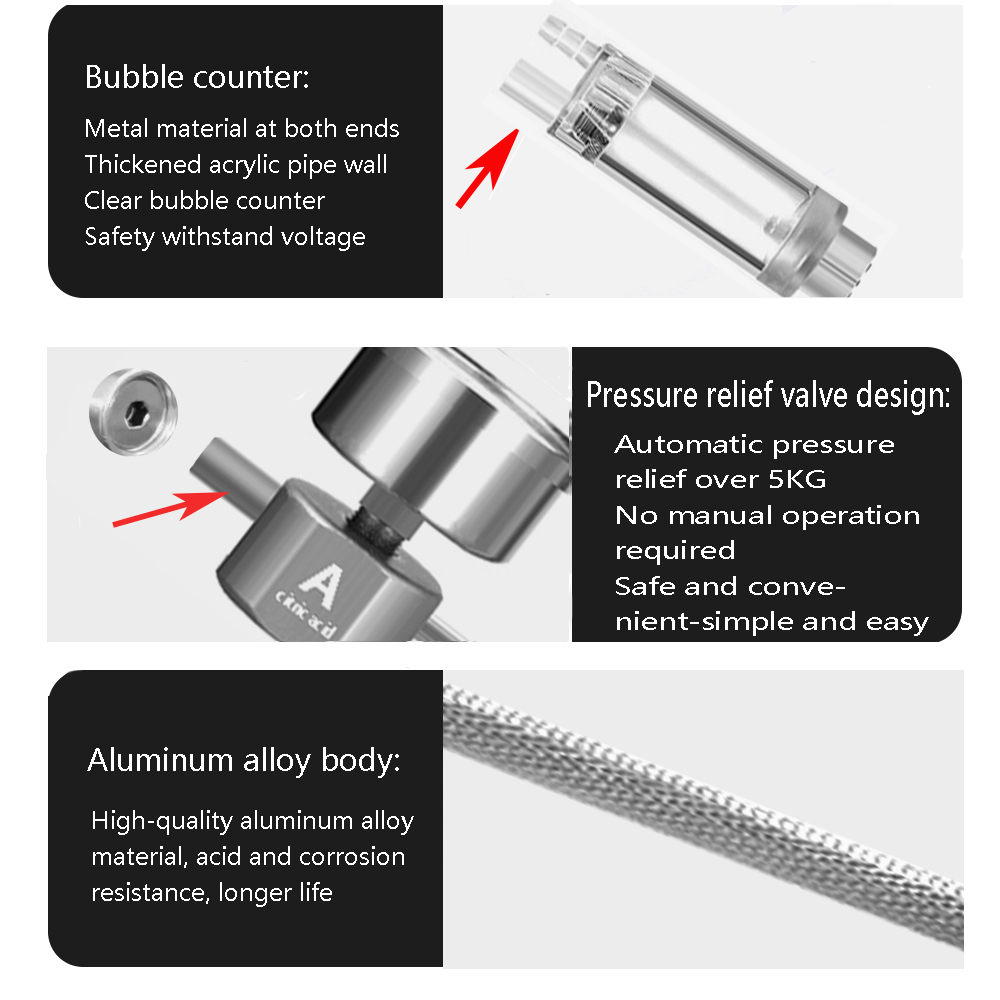 Aquarium DIY CO2 Reactor Gener - Planted Aquarium Co2 System avis et prix
