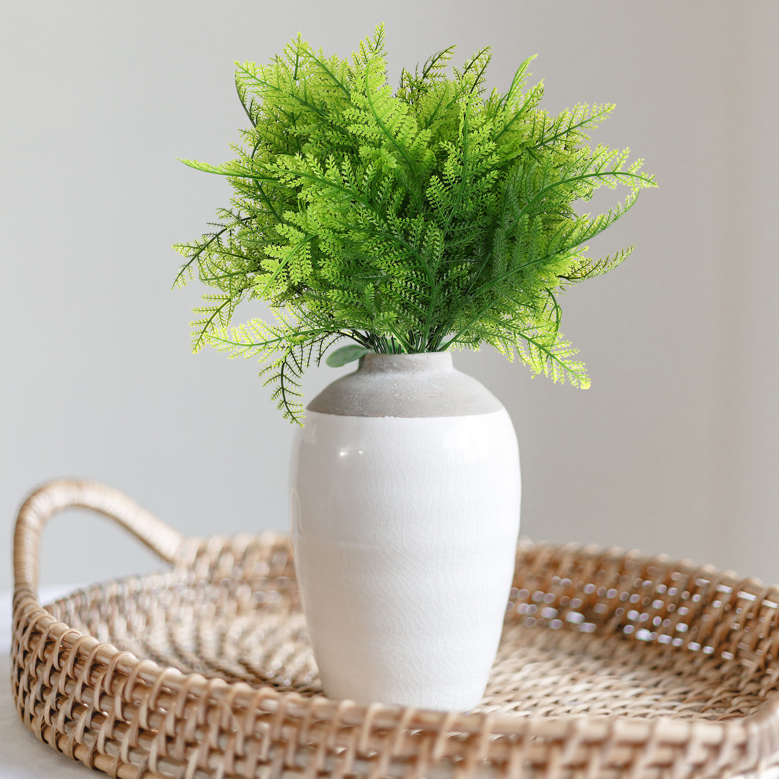 4Pcs Artificial Aquarium Ferns - Aquarium Plant Yellowing avis et prix
