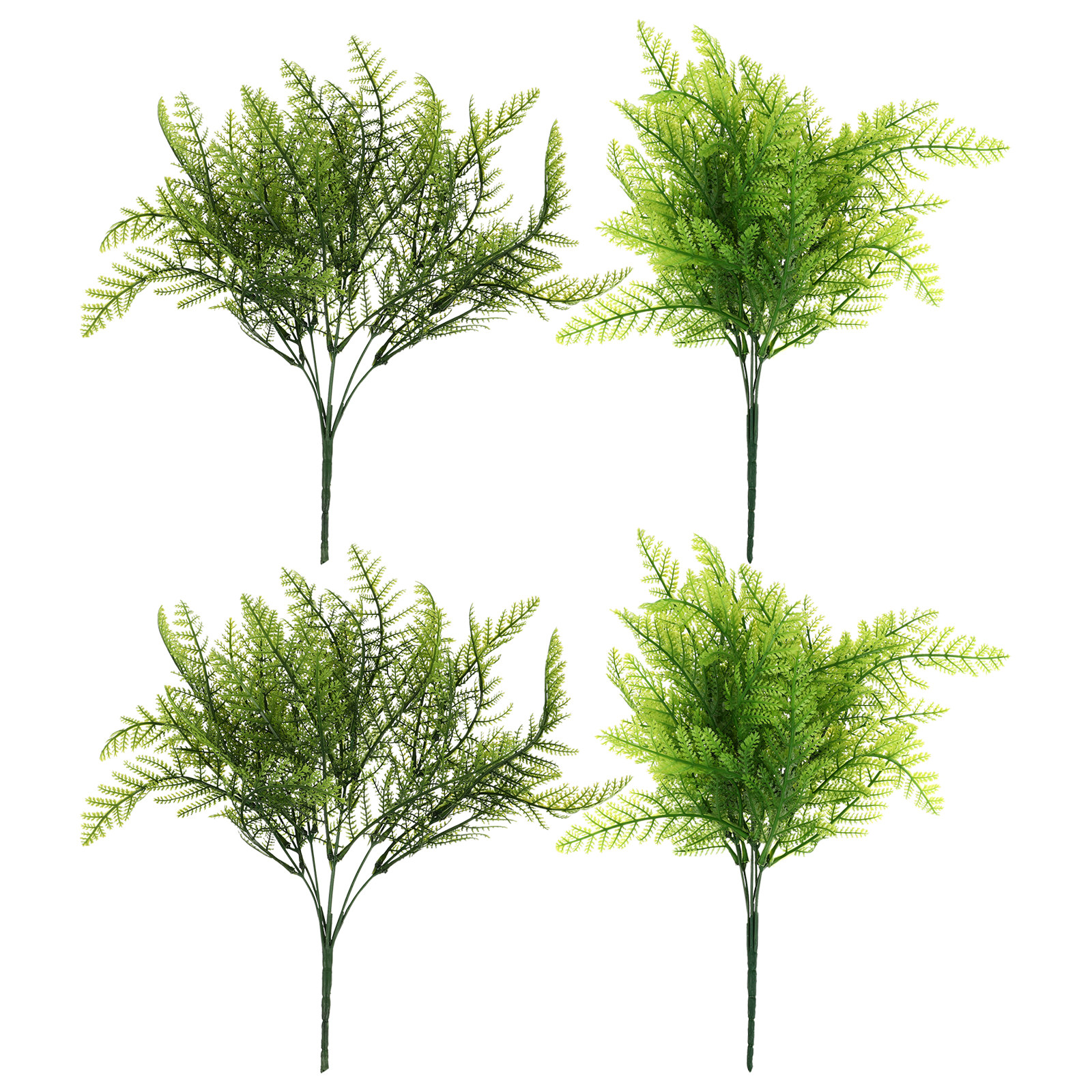 4Pcs Artificial Aquarium Ferns - Aquarium Plant Yellowing avis et prix