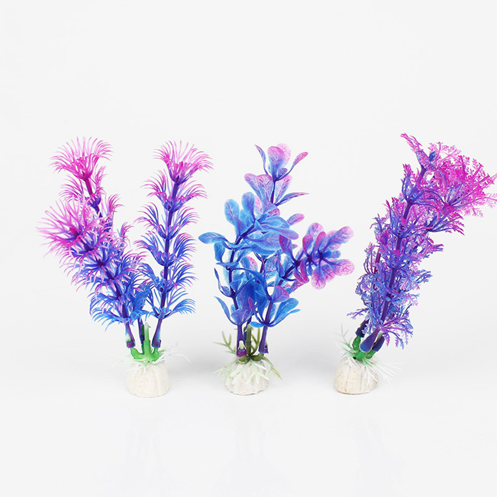 16Pcs Aquarium Artificial Wate - Aquarium Plant Yellowing avis et prix
