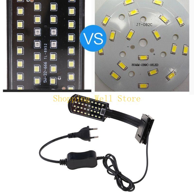 KX4B Fish for Tank Clip on Lig - Aquarium Plant Grow Light avis et prix