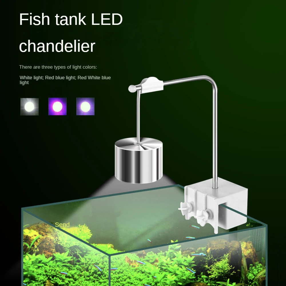 Mini Aluminum Fish Tank Clip L - Planted Aquarium Jar avis et prix