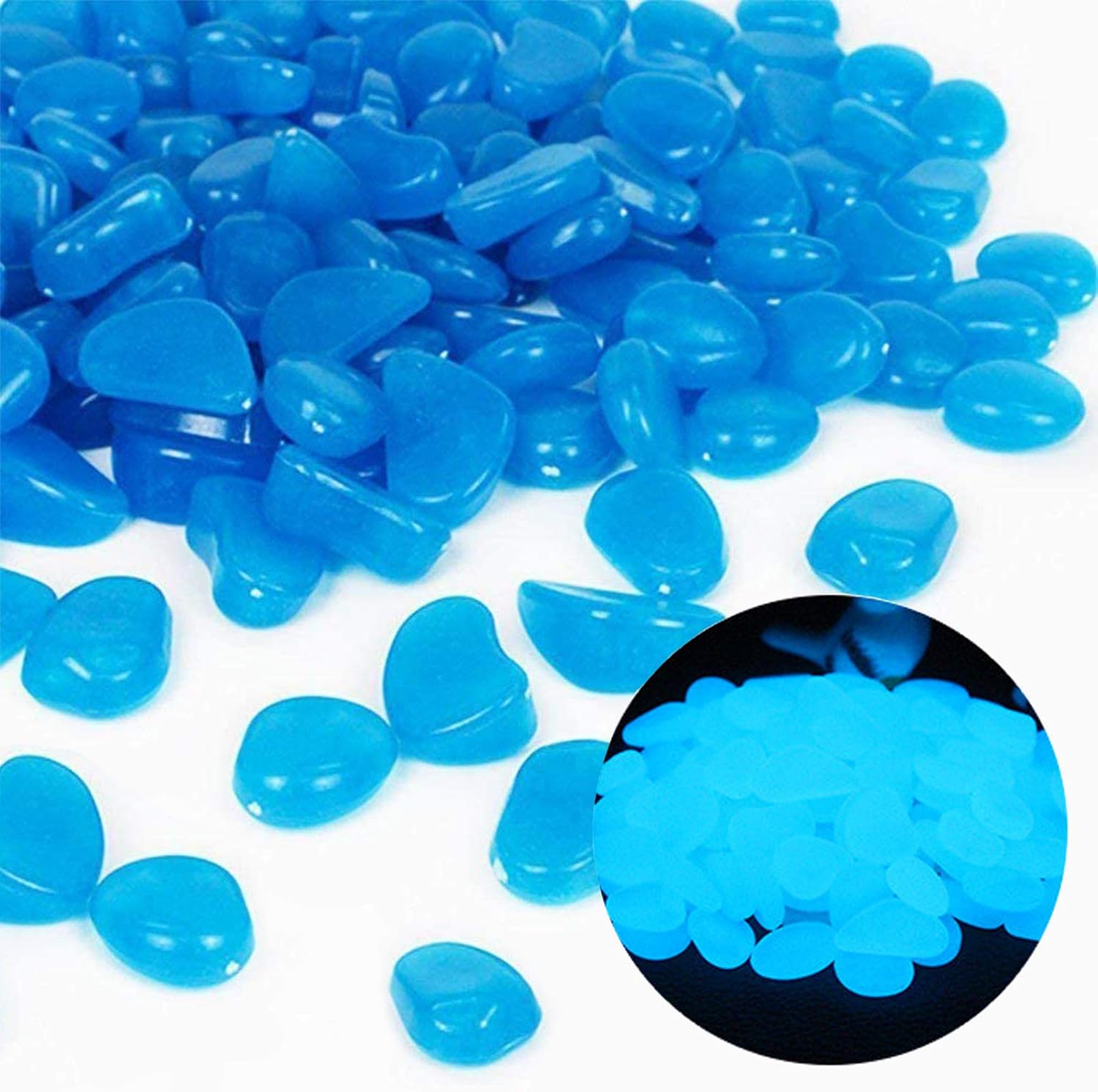 Fish Tank Rocks Glow Blue Pebb - Aquarium Plant Growth avis et prix