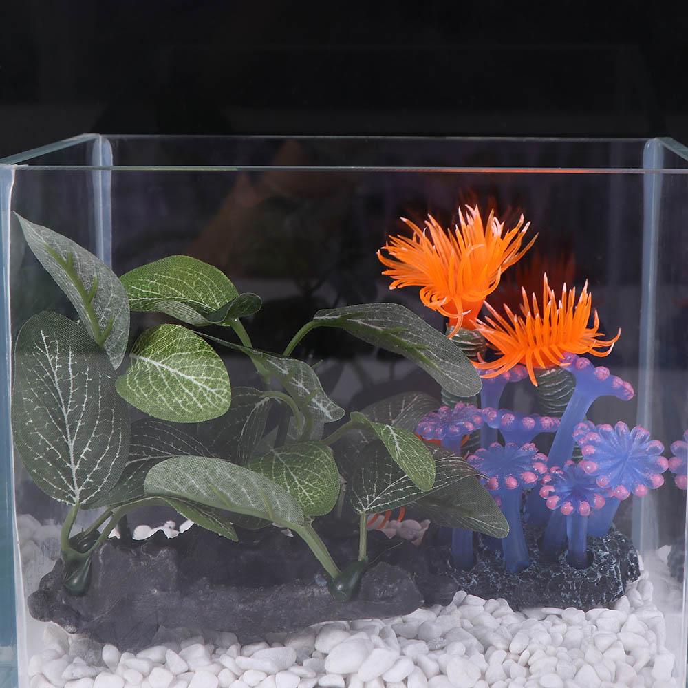 Silk Plastic Green for Fish Ta - Planted Aquarium Jar avis et prix