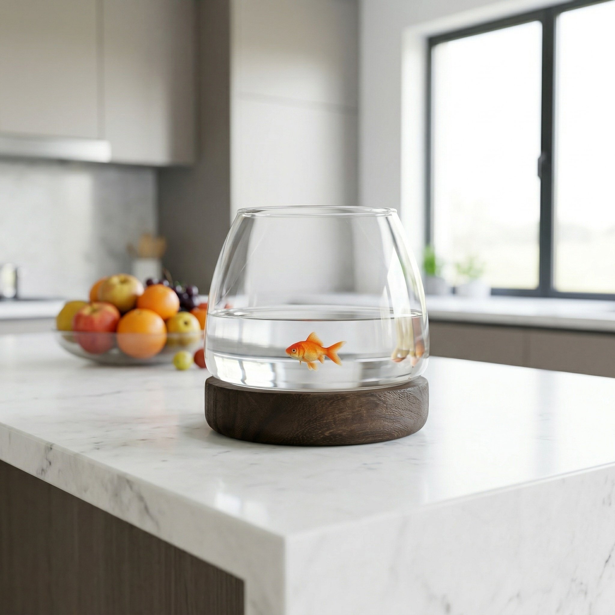 Round Clear Glass Hydroponic P - Planted Aquarium Jar avis et prix