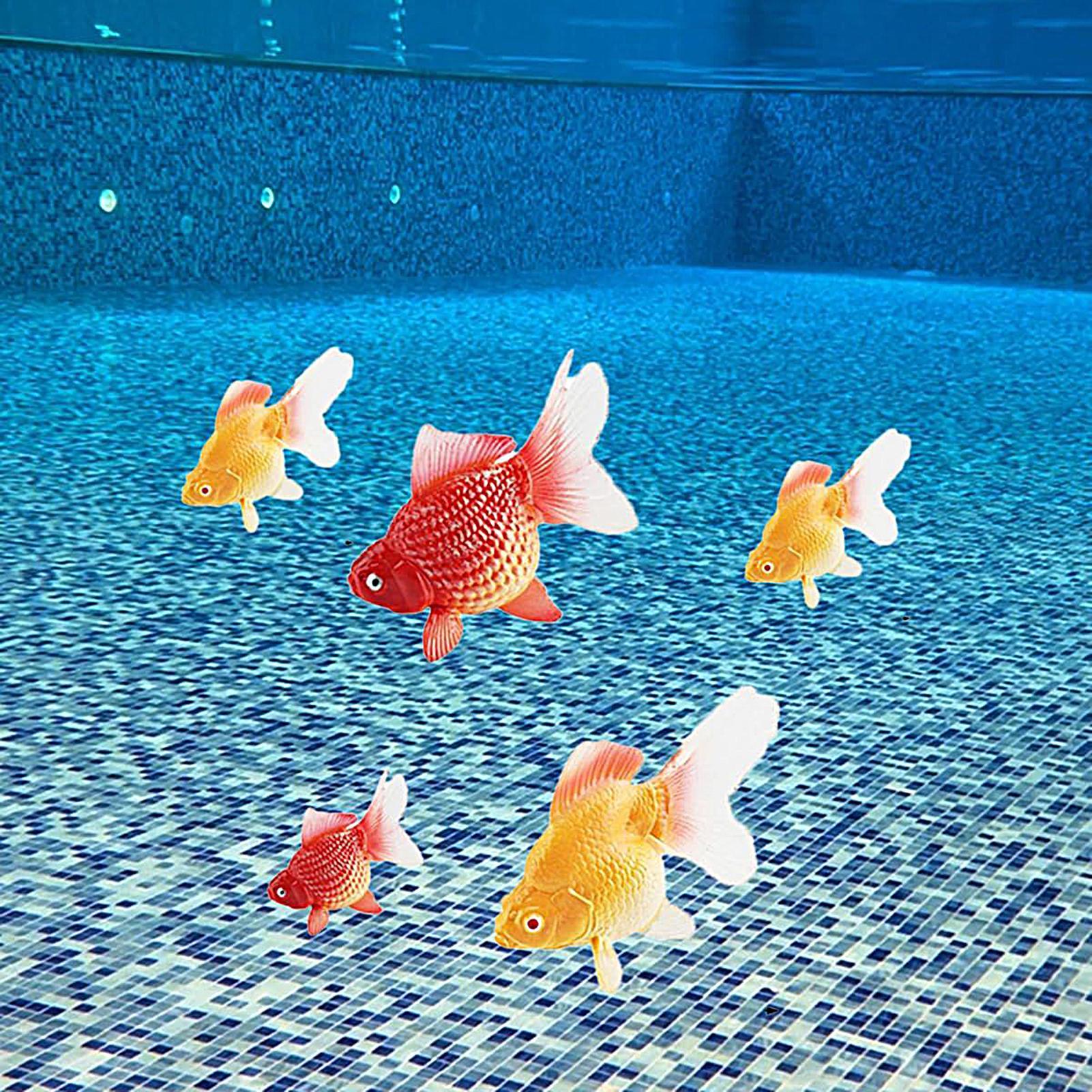 Fake Gold Fish 2Pcs/set Artifi - Aquarium Plant Yellowing avis et prix