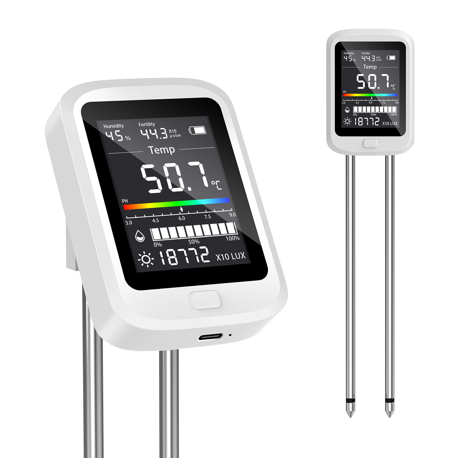 6-in-1 Soil Moisture Meter, Hy - Tissue Culture Plant avis et prix