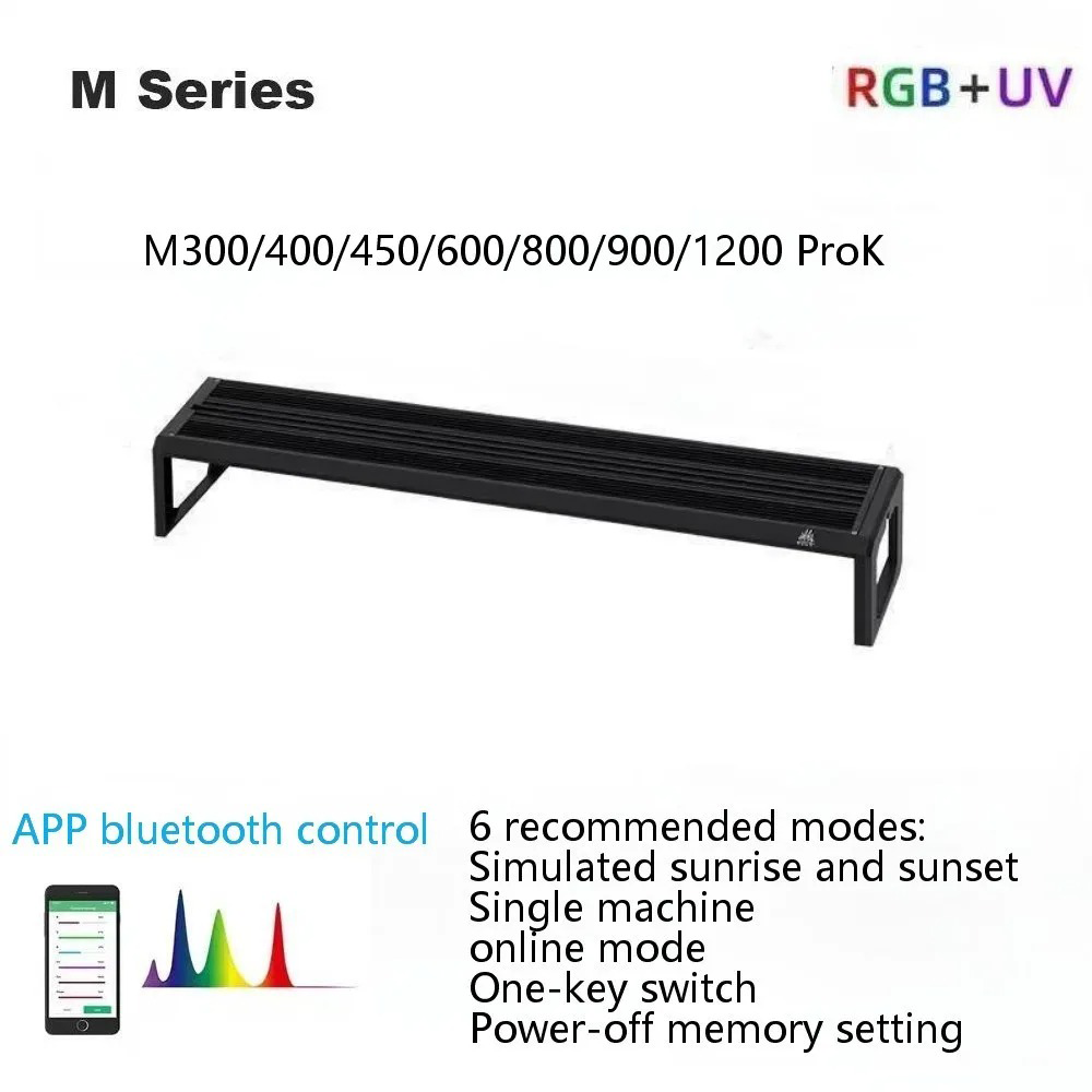 Week Aqua M Series RGB+UV Wate - Aquarium Plant Grow Light avis et prix