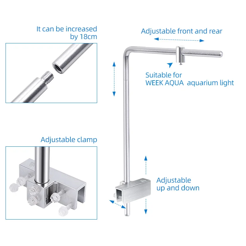 Week Aqua Light Stand Universa - Aquarium Plant Grow Light avis et prix