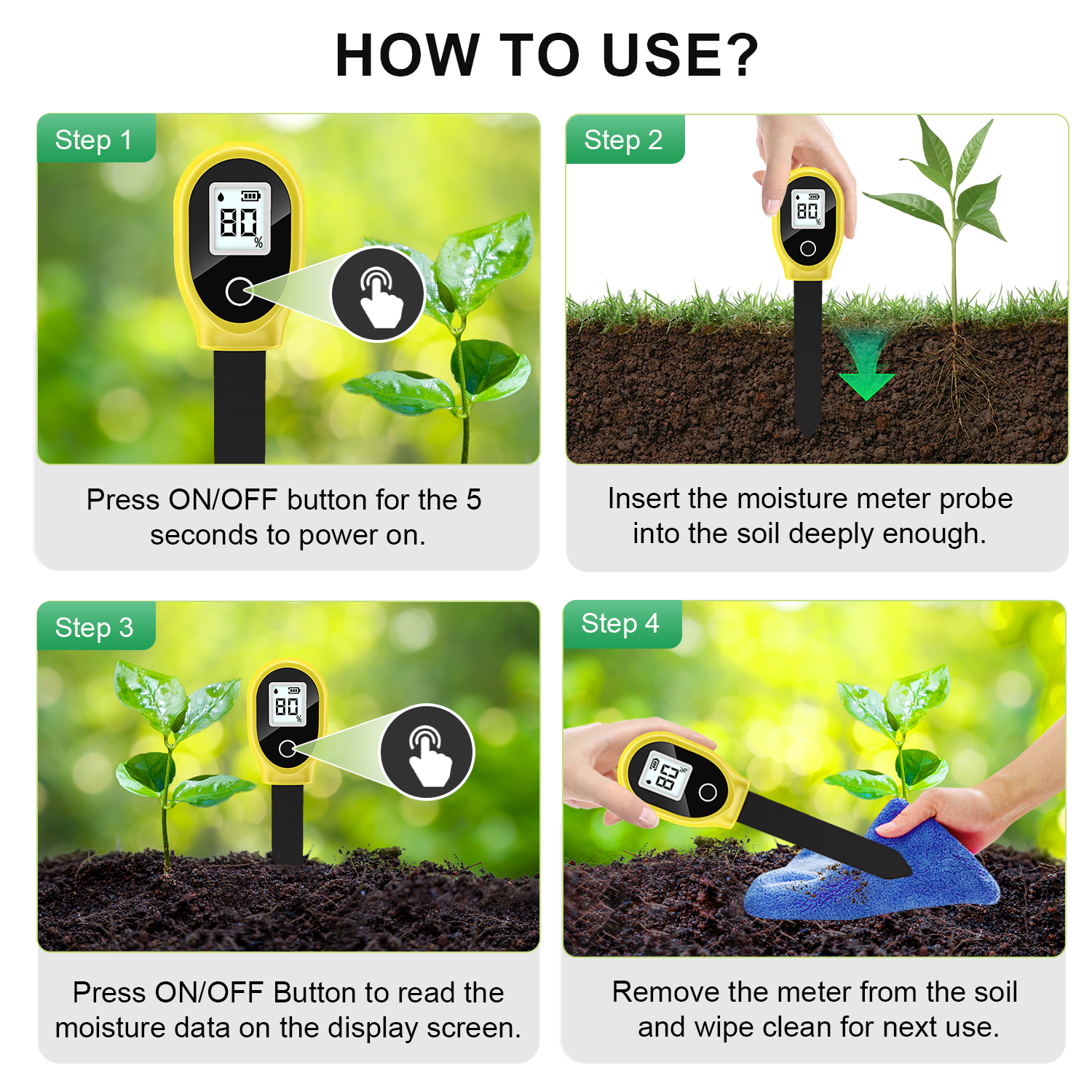 Soil Moisture Sensor Monitor P - Tissue Culture Plant avis et prix