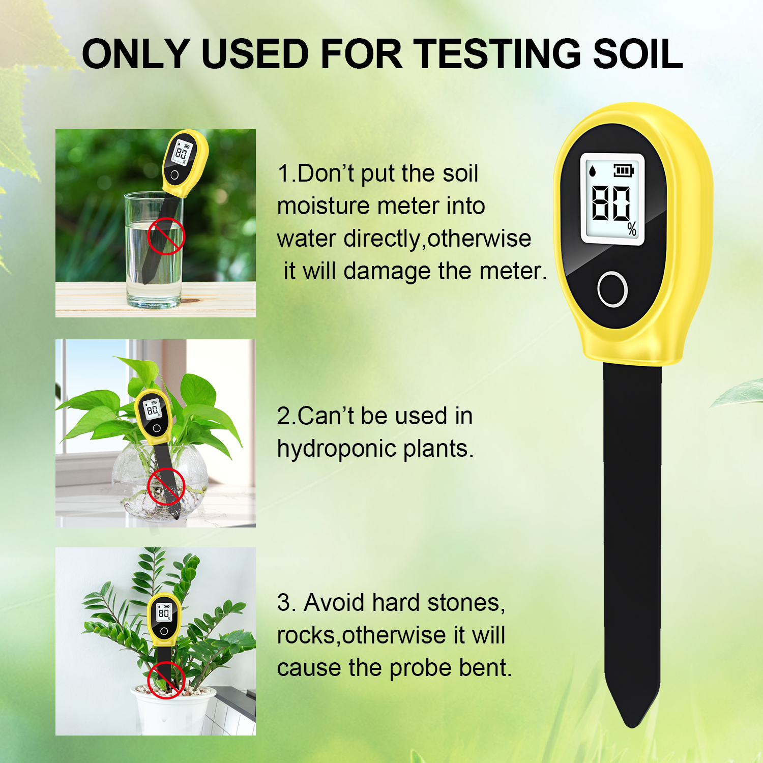 Soil Moisture Sensor Monitor P - Tissue Culture Plant avis et prix